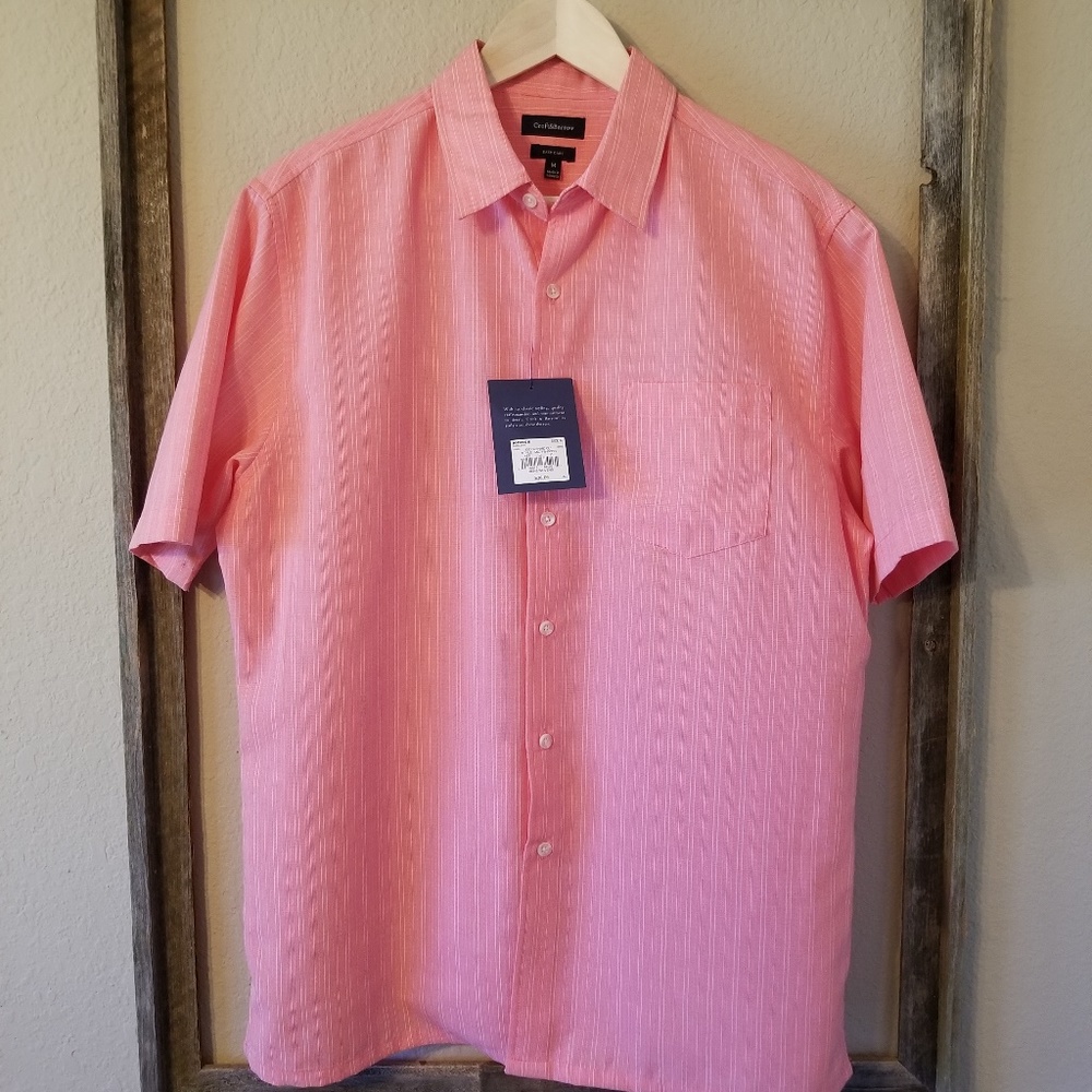 Croft and Barrow Coral Button Up